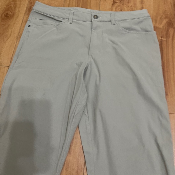 Lululemon Men Sand Gray Pants 33" Waist New without Tag - Picture 7 of 10
